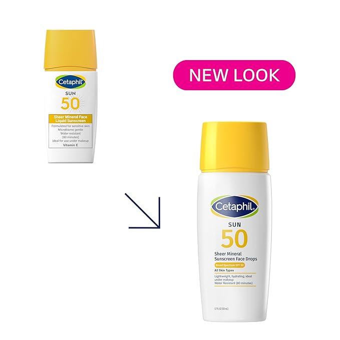 Cetaphil Sheer Mineral Liquid Sunscreen SPF 50
