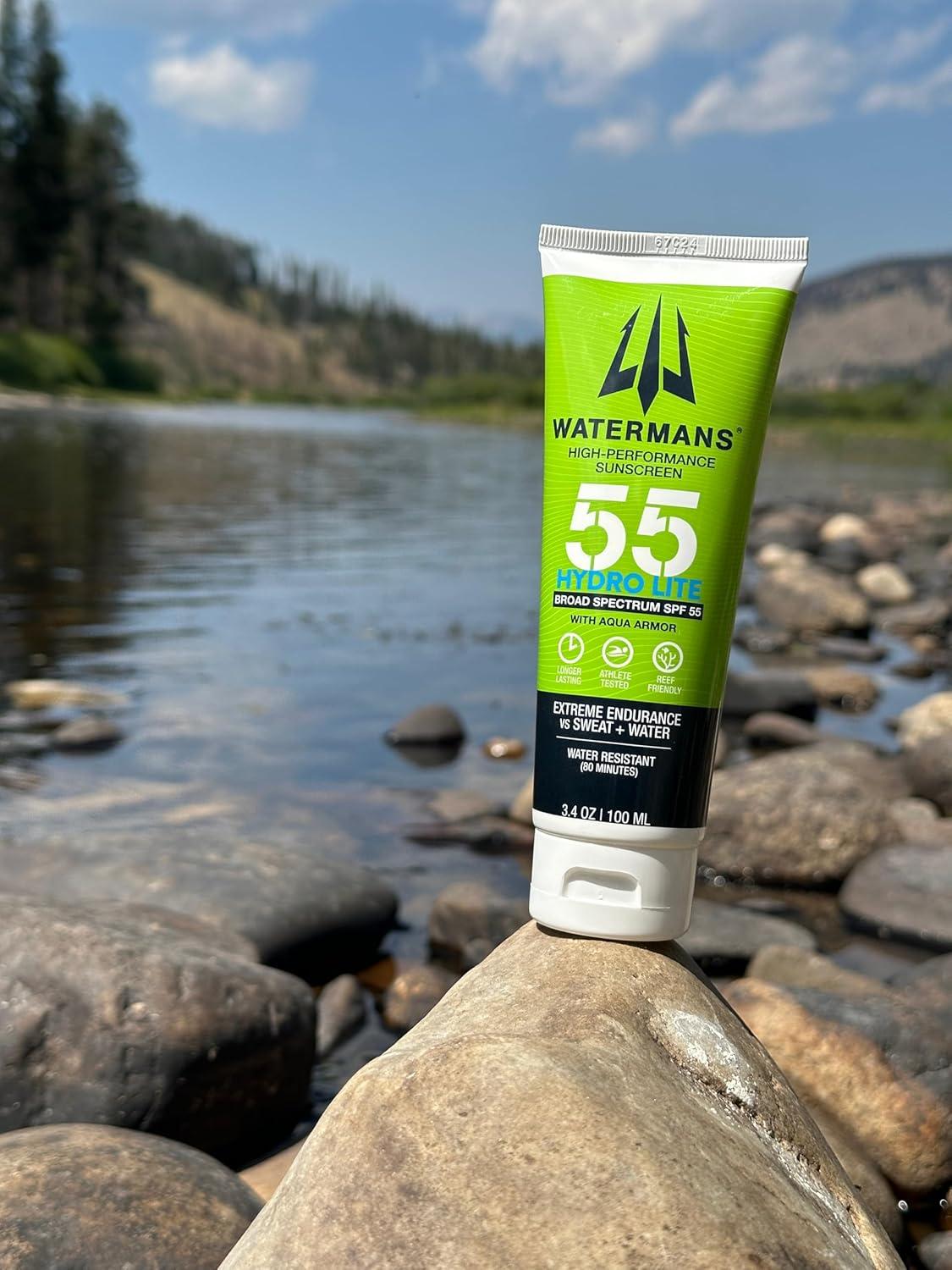Watermans Mineral SPF 55 Sunscreen Lotion