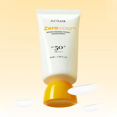 Anua Zero-Cast Moisturizing Sunscreen SPF 50