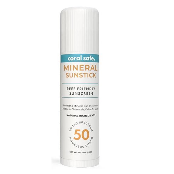 Coral Safe Reef Safe Mineral Sunscreen Face Stick SPF 50