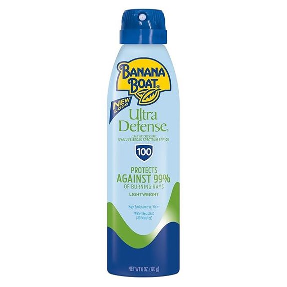 Banana Boat Ultra Defense Sunscreen Spray SPF 100