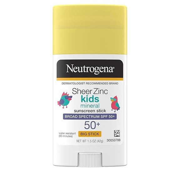 Neutrogena Kids Mineral Sunscreen Stick SPF 50