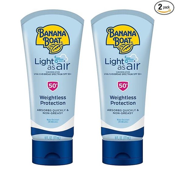 Banana Boat Light As Air Sunscreen Lotion SPF 50