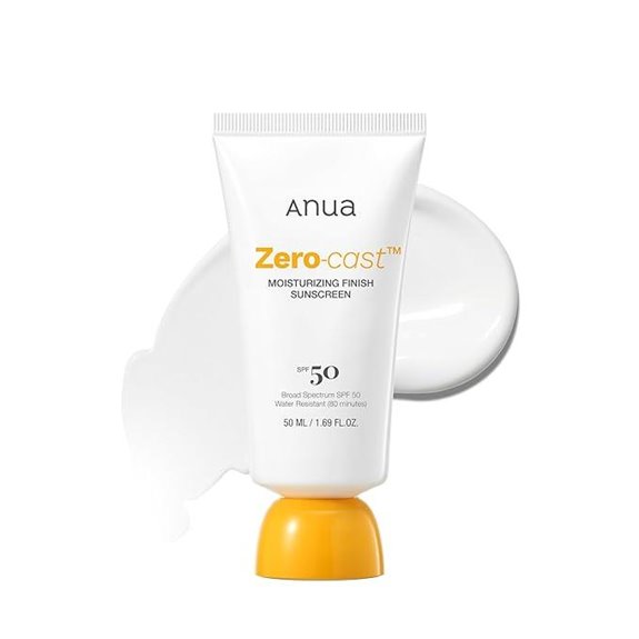 Anua Zero-Cast Moisturizing Sunscreen SPF 50