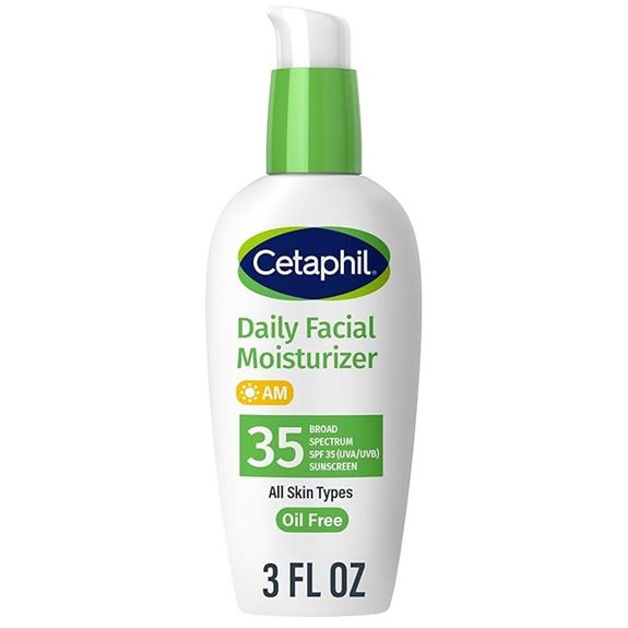 Cetaphil Daily Oil-Free Face Moisturizer with SPF 35
