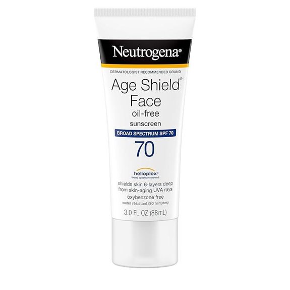 Neutrogena Age Shield Oil-Free Sunscreen Lotion SPF 70