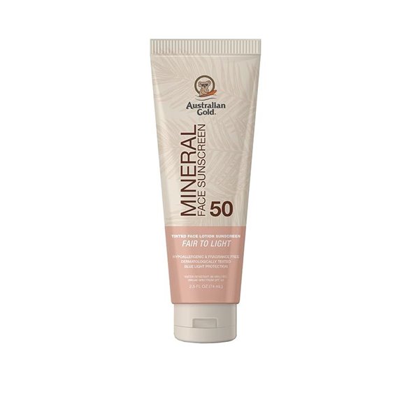 Australian Gold SPF 50 Tinted Mineral Face Sunscreen