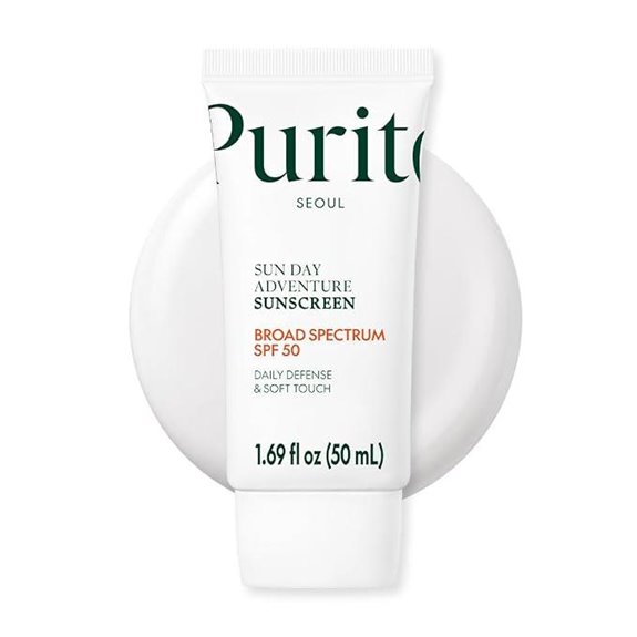 PURITO Korean Sunscreen SPF 50 - Oil-Free & Vegan