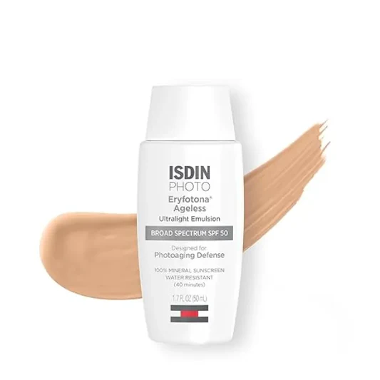 ISDIN Eryfotona Ageless Tinted Mineral Sunscreen SPF 50
