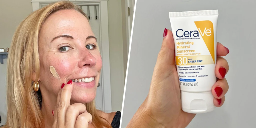 CeraVe Tinted Mineral Sunscreen SPF 30 (1.7 Oz)