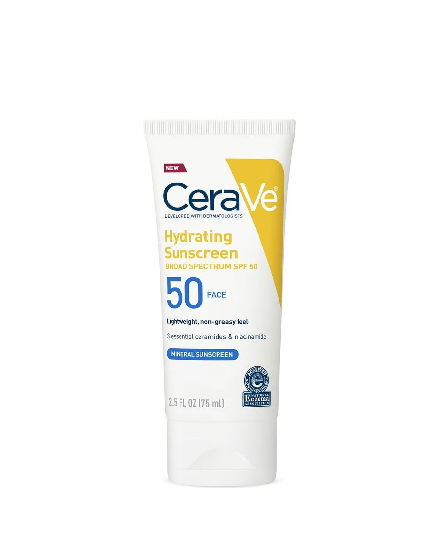 CeraVe Mineral Sunscreen SPF 50 with Zinc Oxide