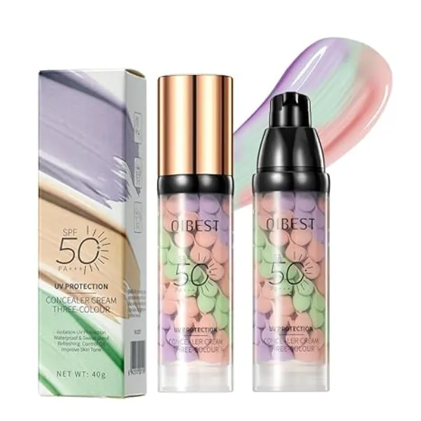 3-in-1 Face Primer with SPF 50 and Color Correction