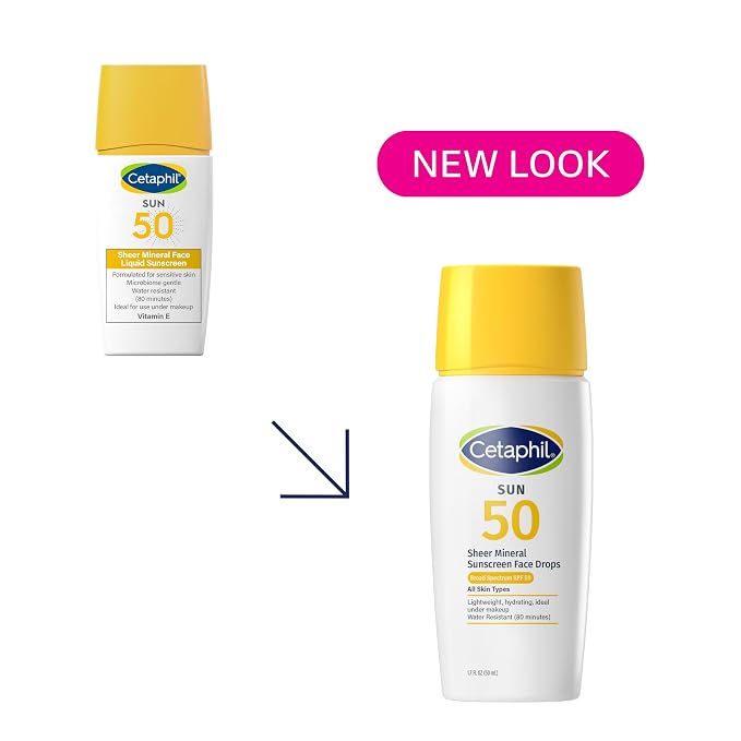 Cetaphil Sheer Mineral Liquid Sunscreen SPF 50