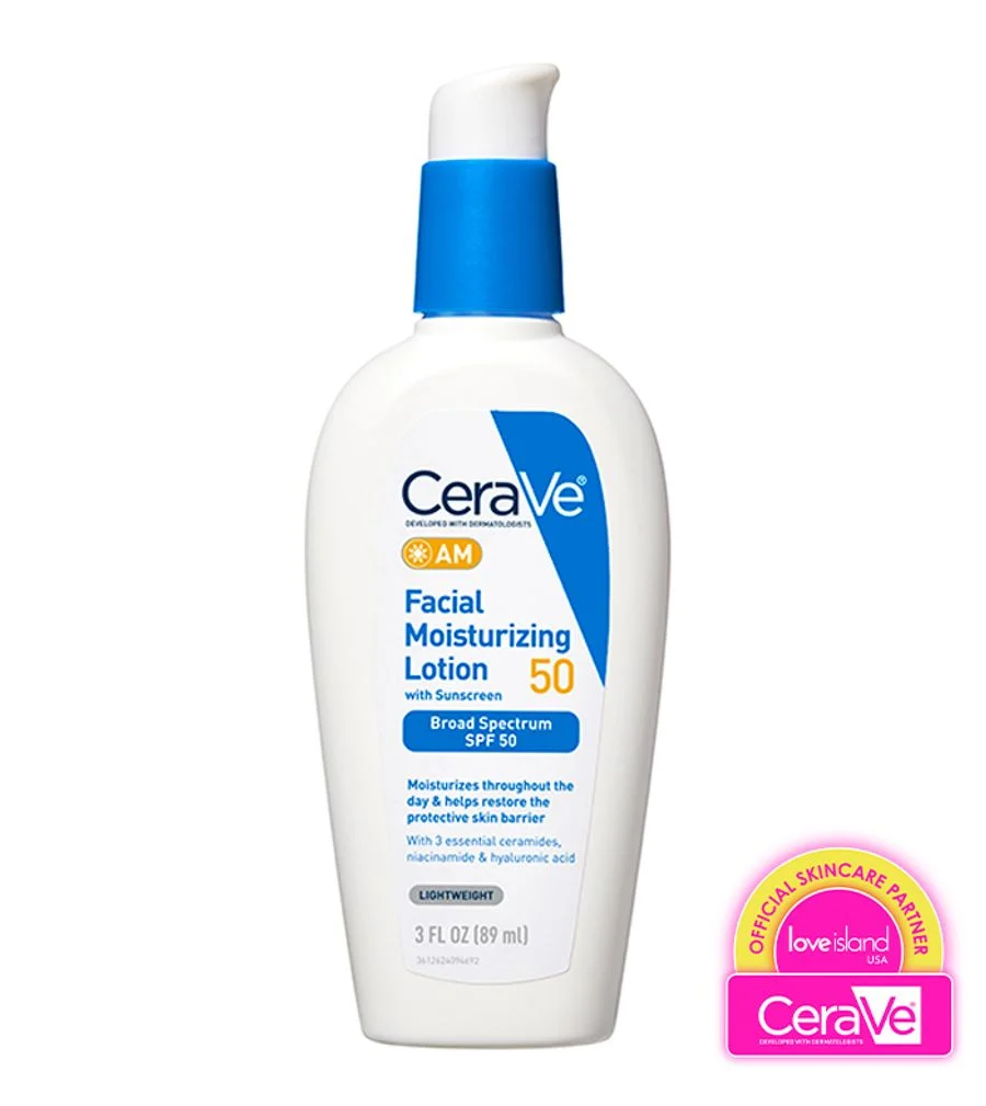 CeraVe AM Facial Moisturizing Lotion SPF 50