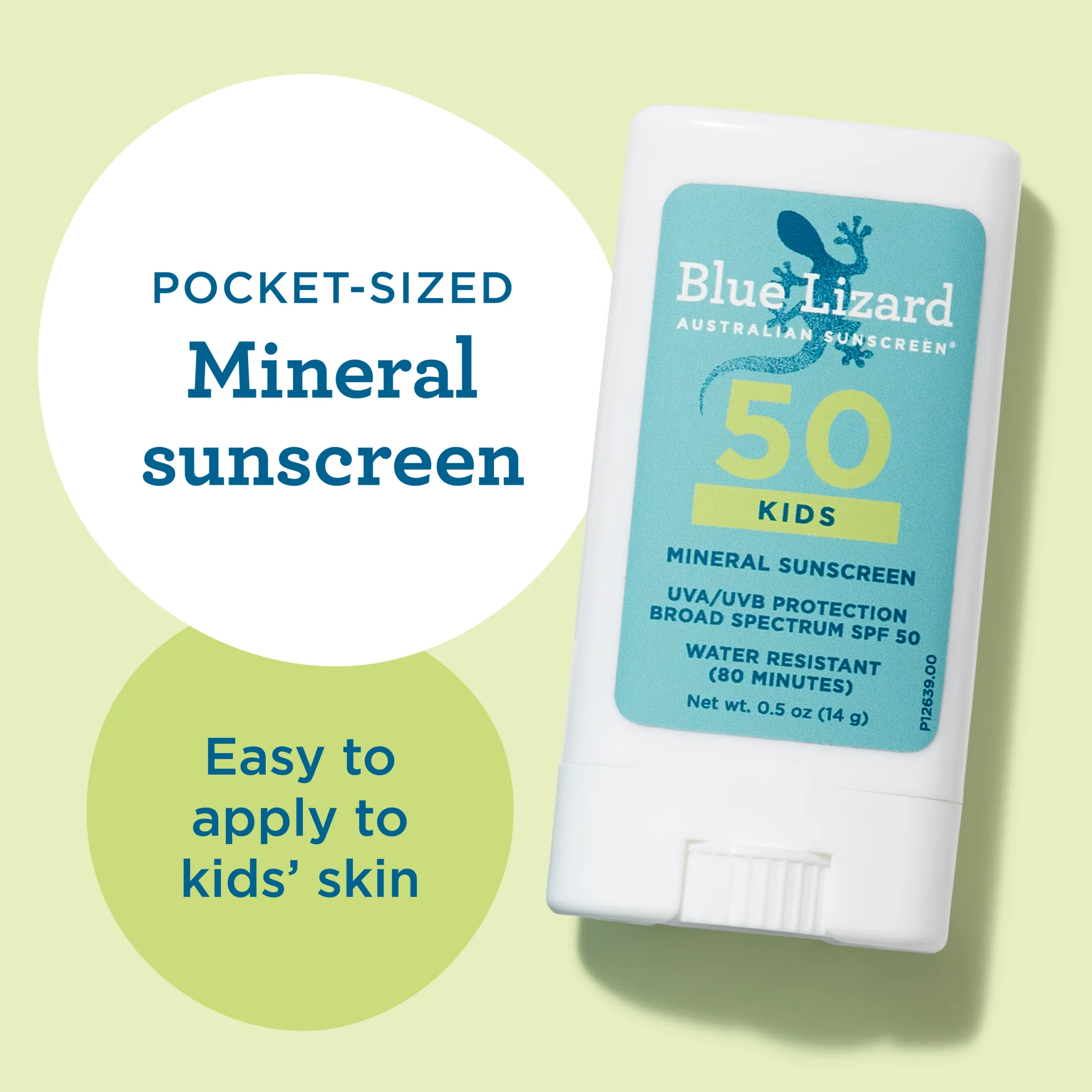 BLUE LIZARD Sensitive Mineral Sunscreen Stick SPF 50