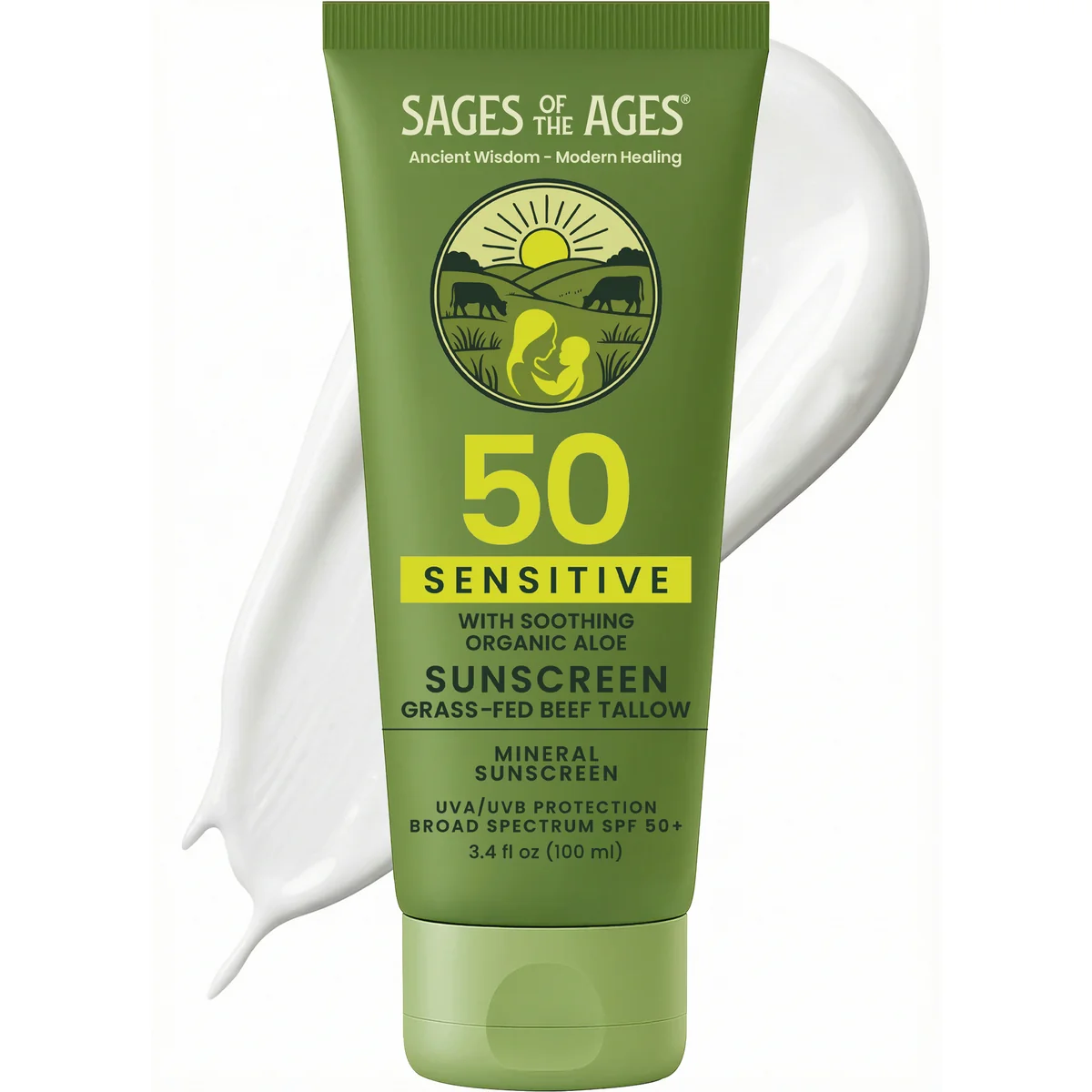 Organic Tallow Mineral Sunscreen