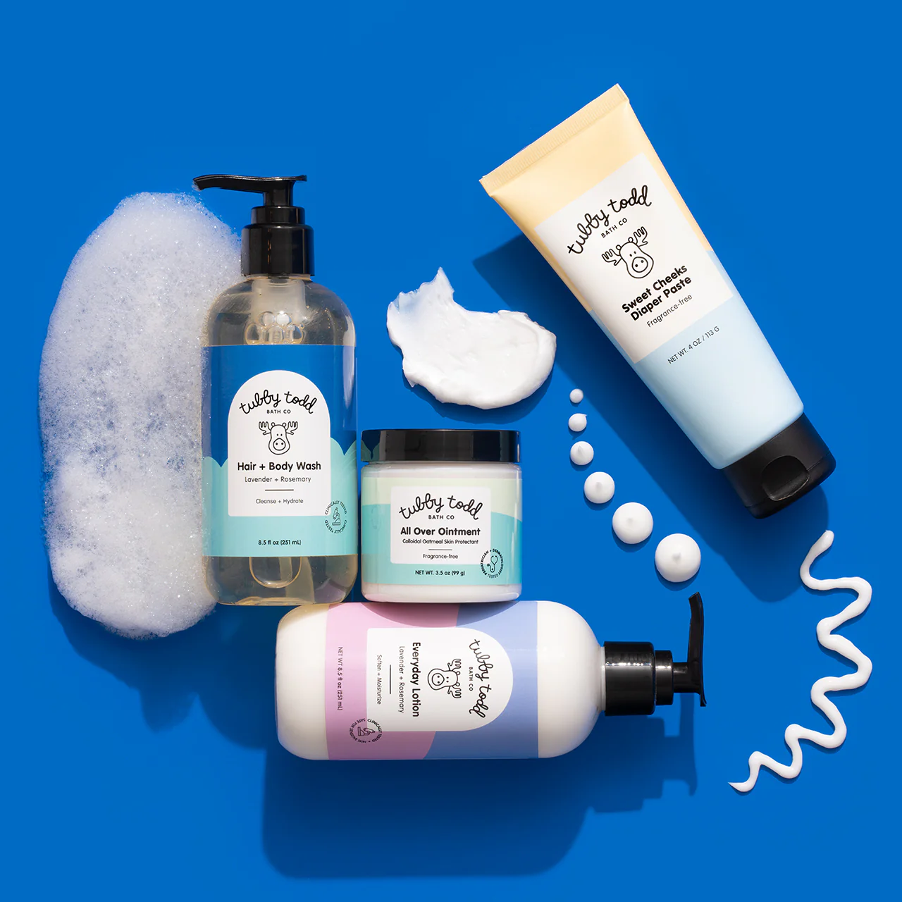 Tubby Todd Face and Body Sunscreen Kit for Kids