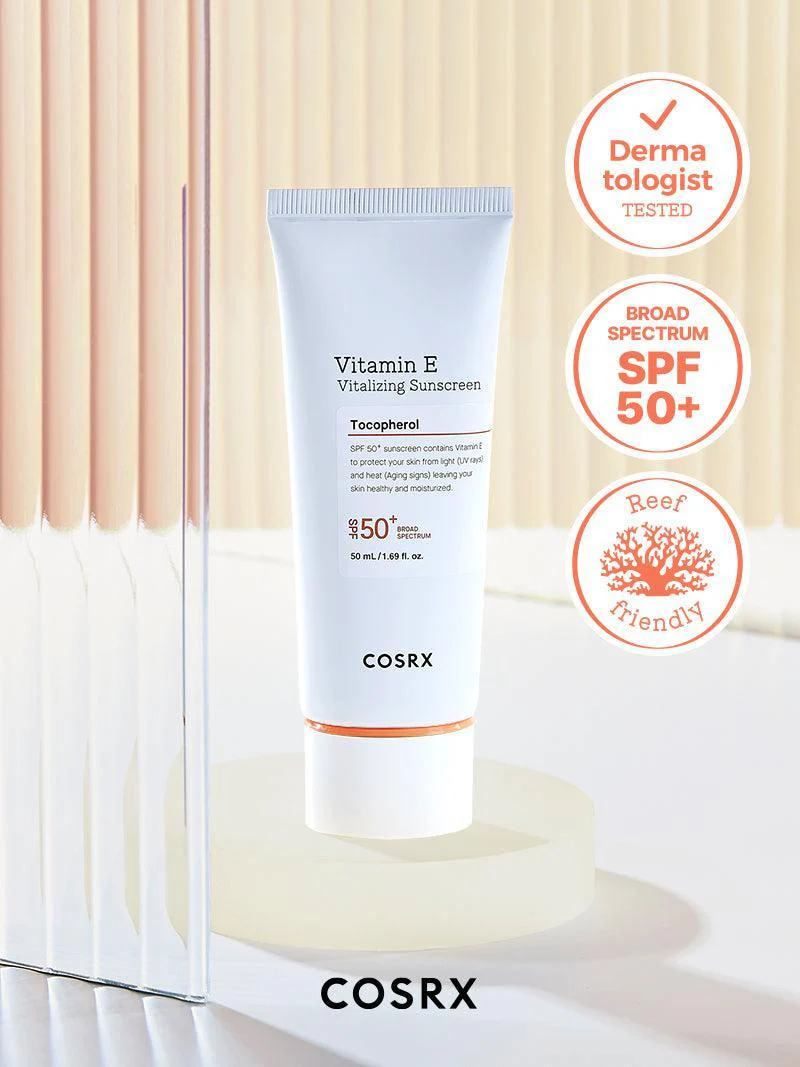 COSRX Vitamin E Sunscreen for Oily Skin SPF 50