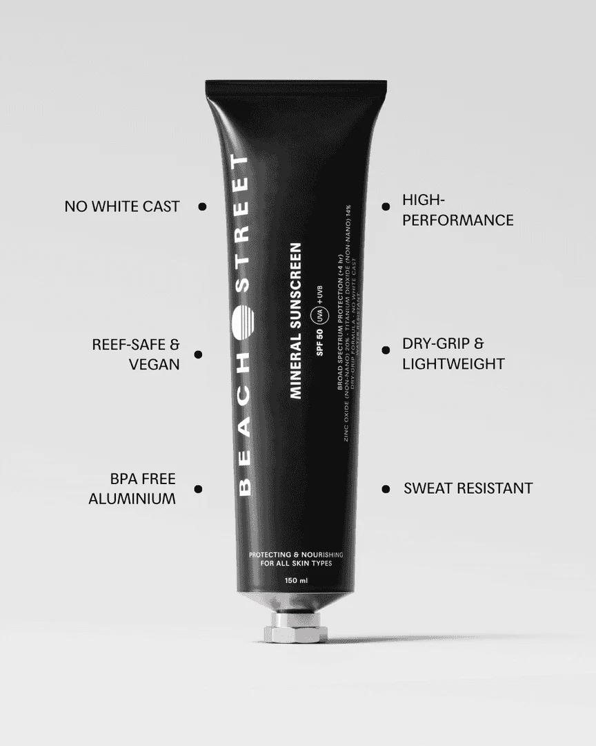 Mineral Sunscreen SPF 50 - Reef Friendly & Non-Toxic