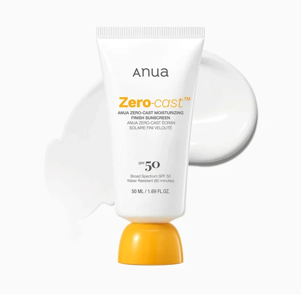 Anua Zero-Cast Moisturizing Sunscreen SPF 50