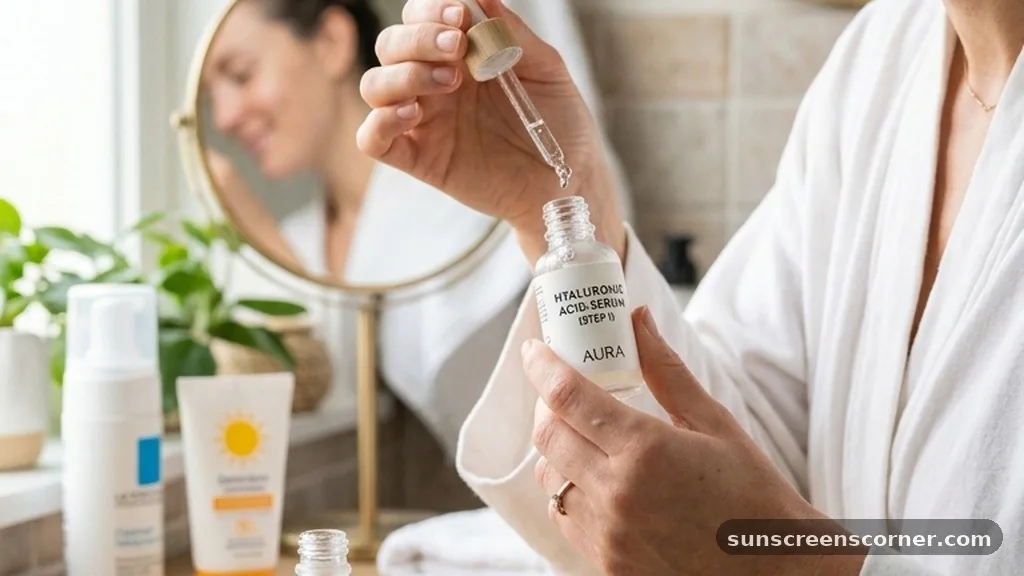 The Morning Routine - what goes first moisturizer or serum