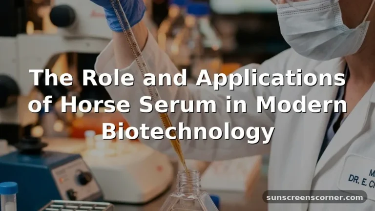 what is horse serum